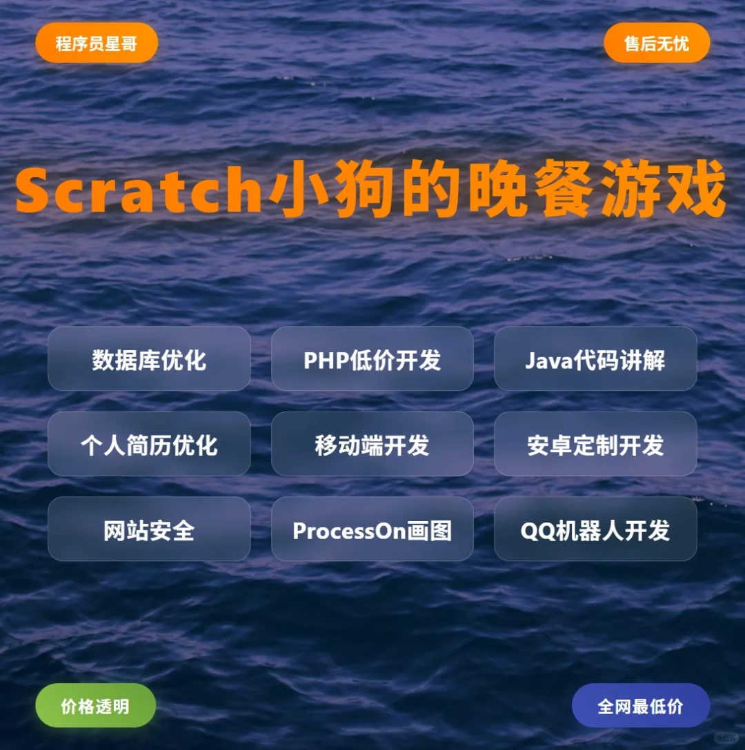 Scratch小狗的晚餐游戏源码