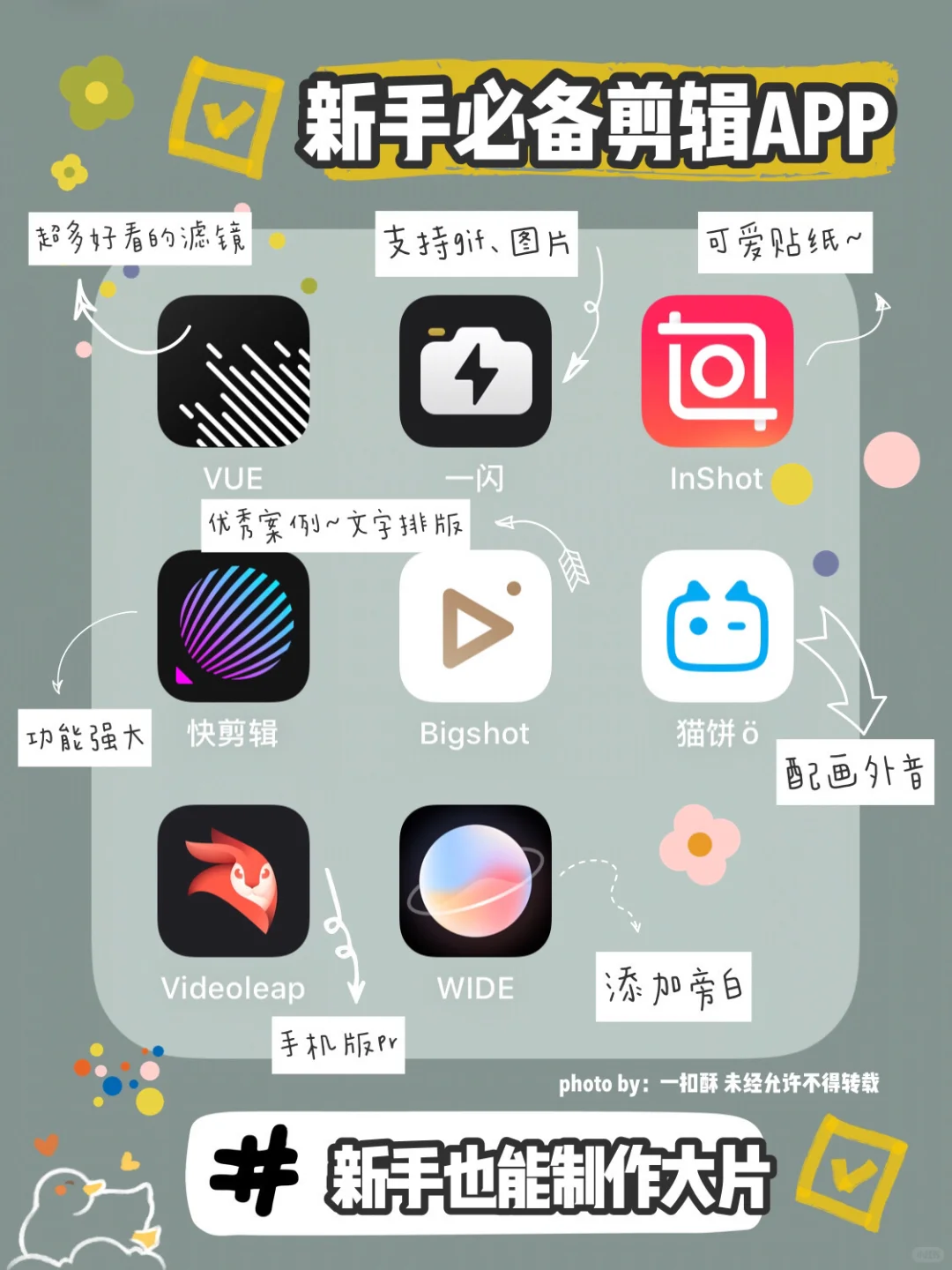 📷【干货推荐｜新手友好的手机📱剪辑app 】