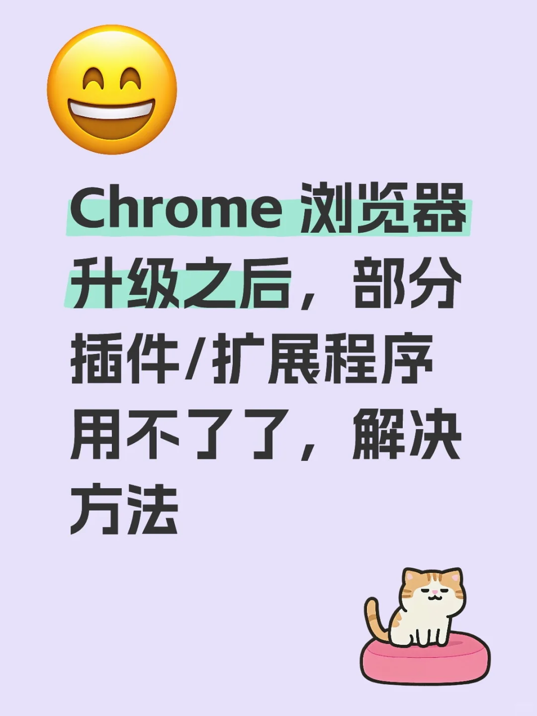 Chrome 插件/扩展程序用不了