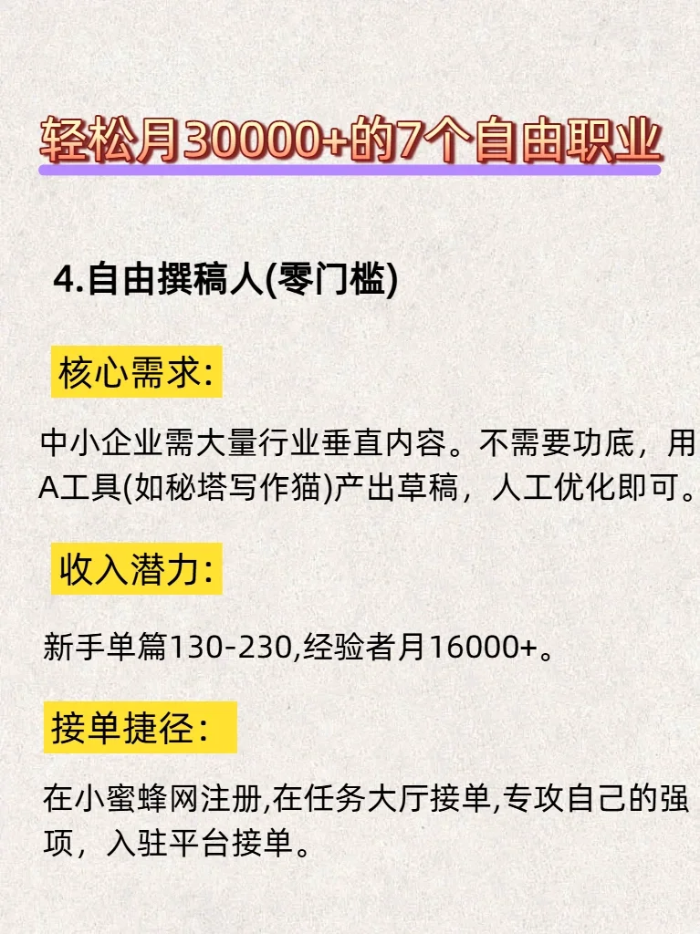 6个宝藏小渠道🔥🔥