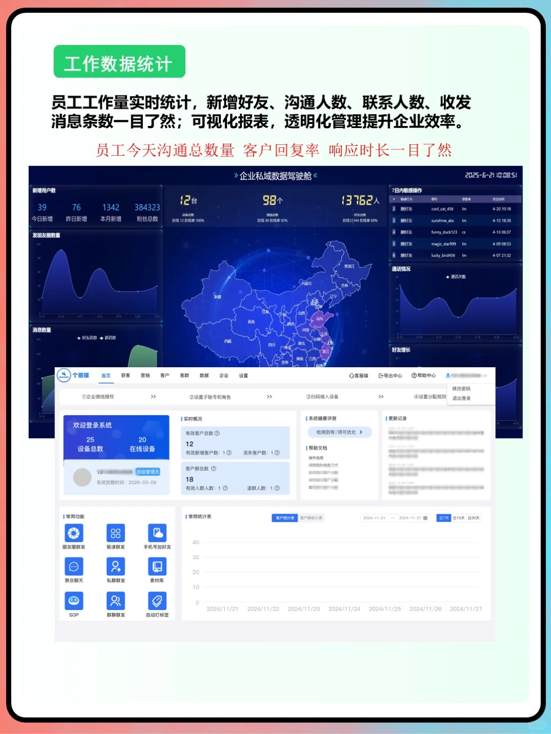 私域工具！客户惊讶每个客服说的一样专业