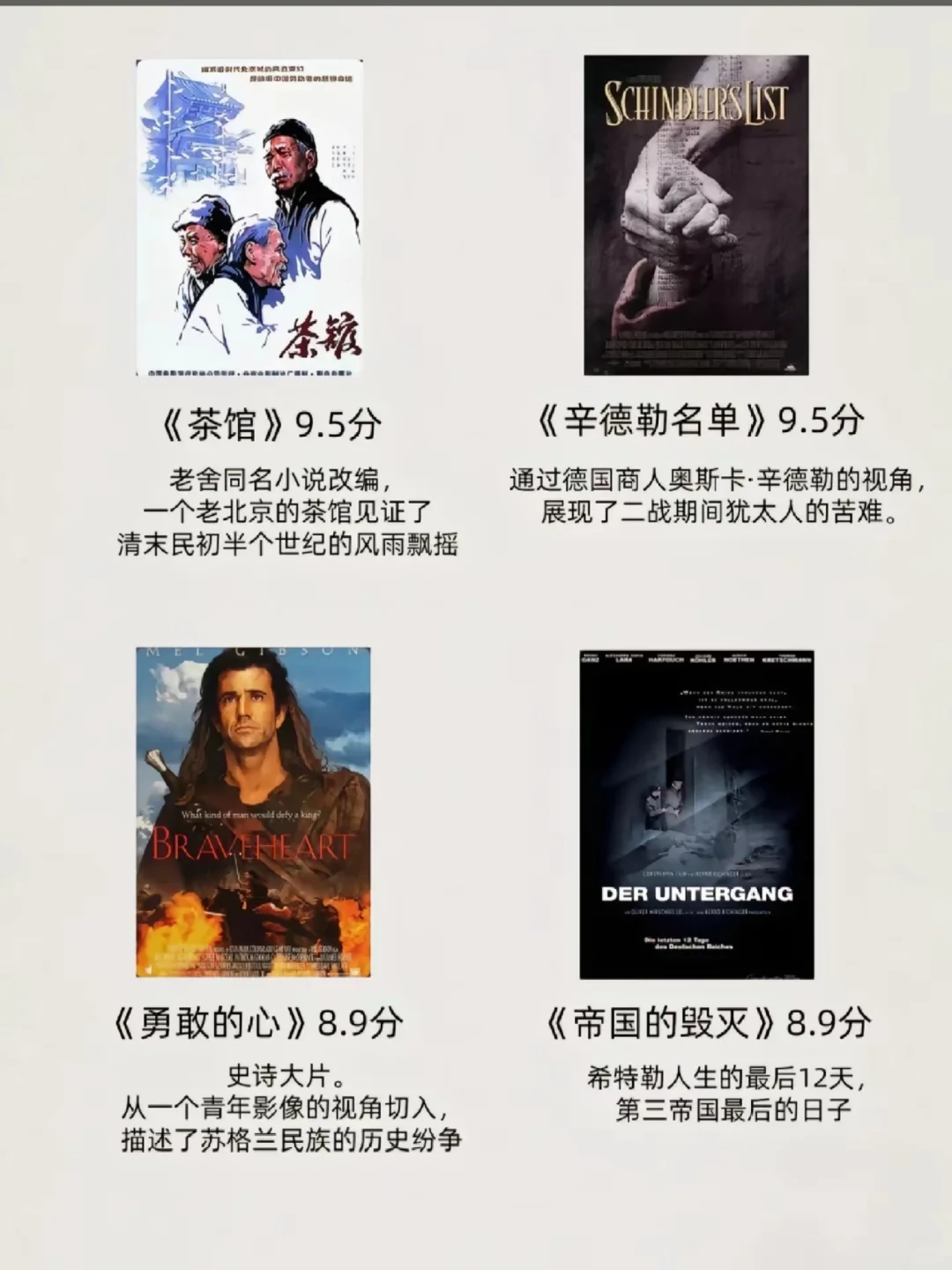 力荐经典高分电影🎬