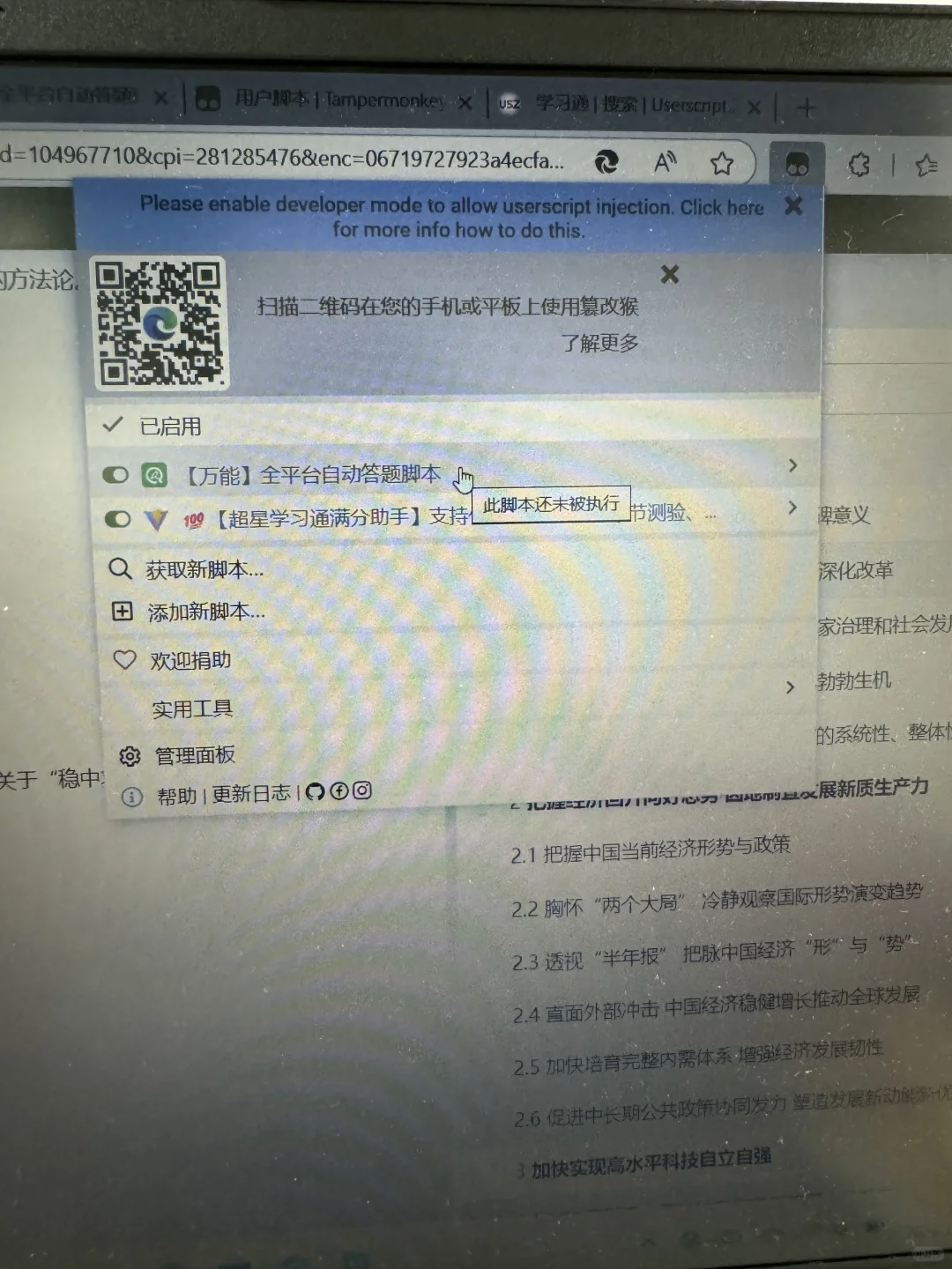 脚本还未被执行？