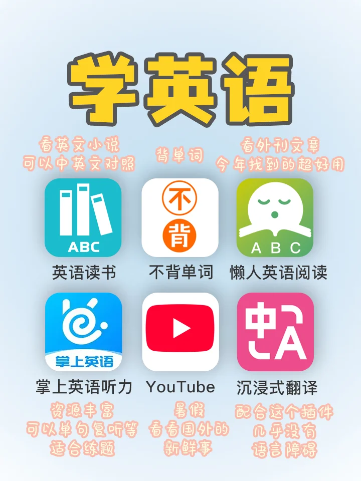 2025年暑假学生党必备的54款逆袭宝藏app🔥