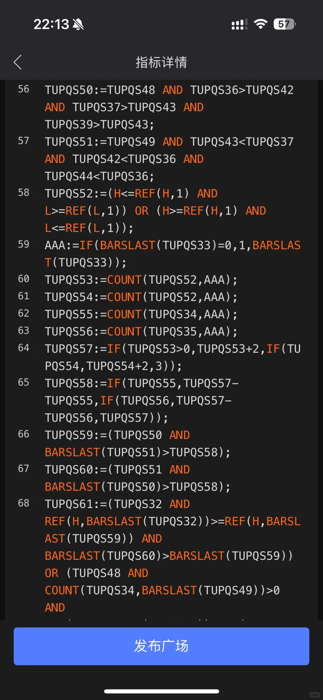 趋势突破跟踪系统——主图源码
