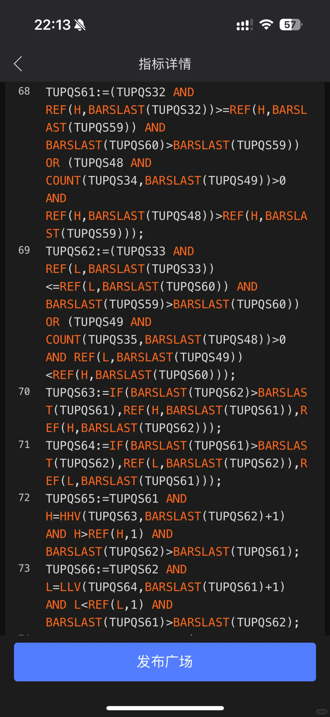趋势突破跟踪系统——主图源码