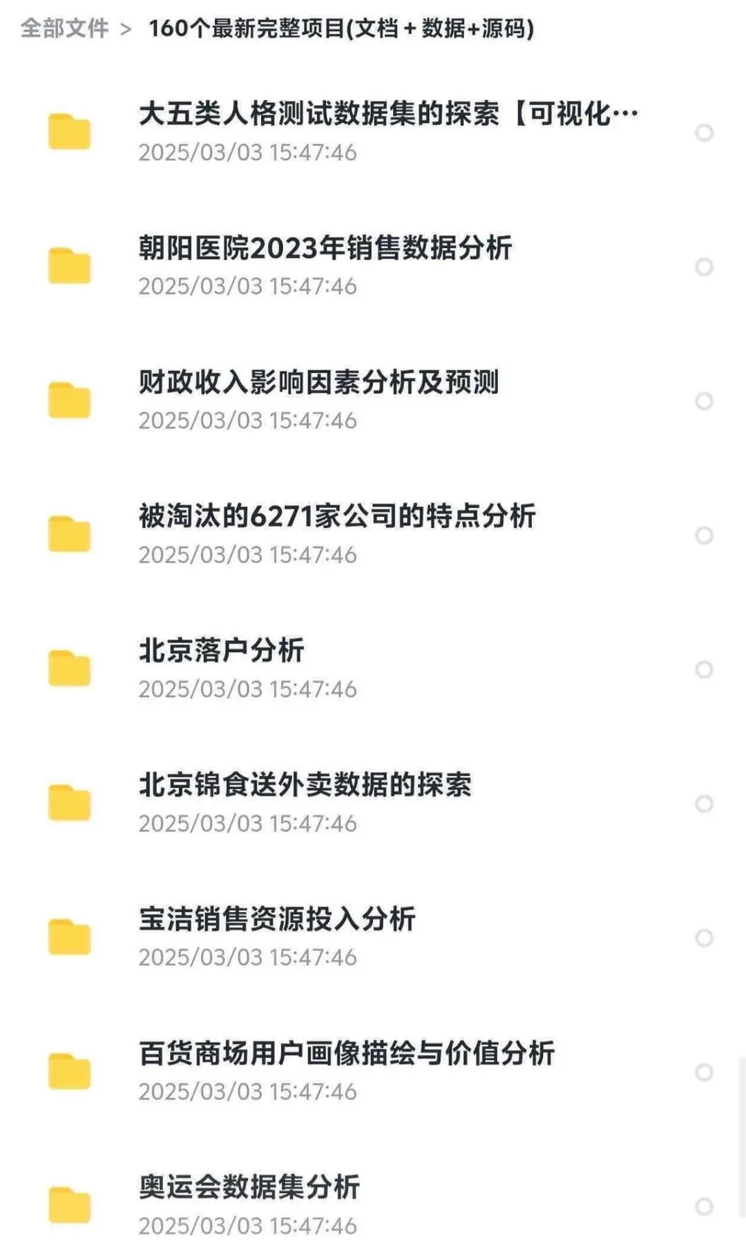 一天一个数据分析项目！【附源码】