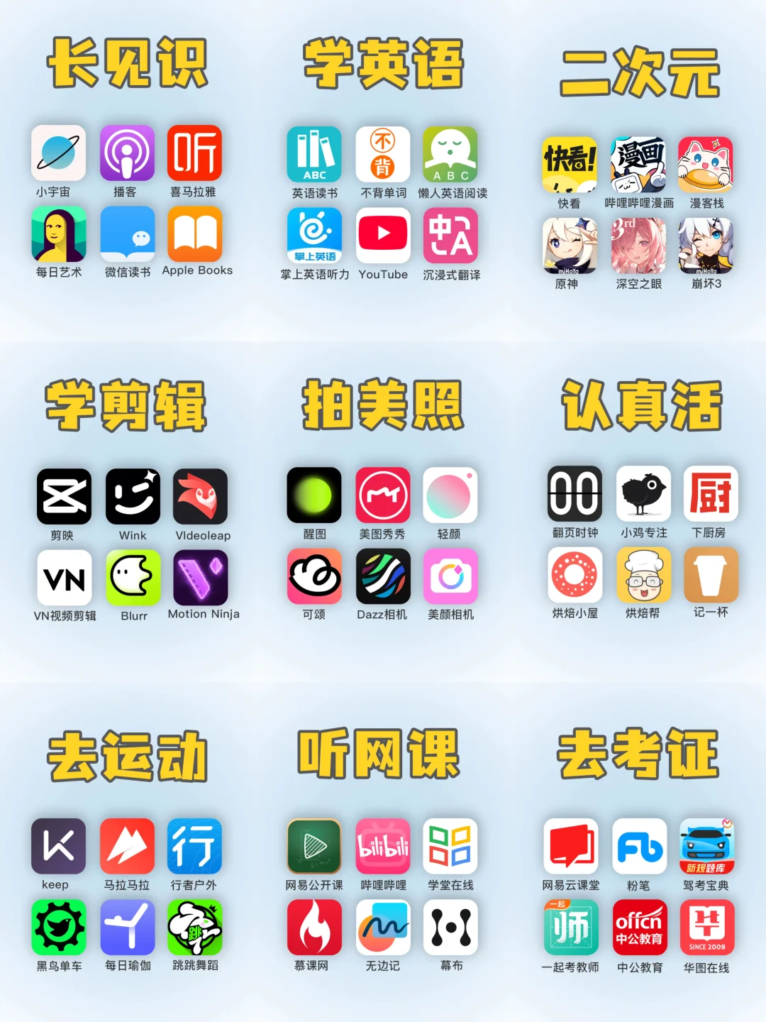 2025年暑假学生党必备的54款逆袭宝藏app🔥