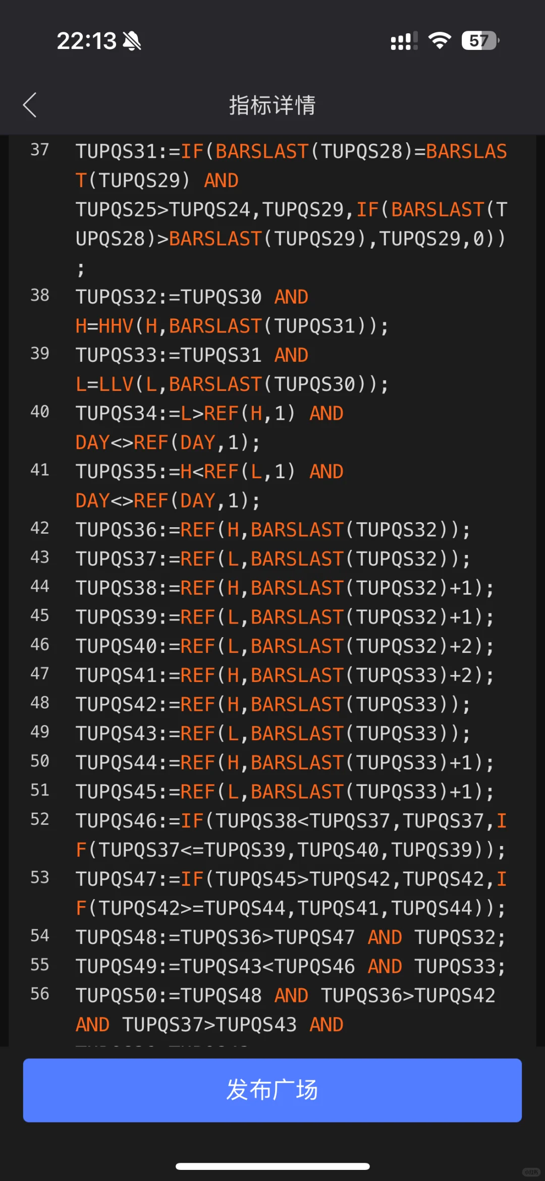 趋势突破跟踪系统——主图源码