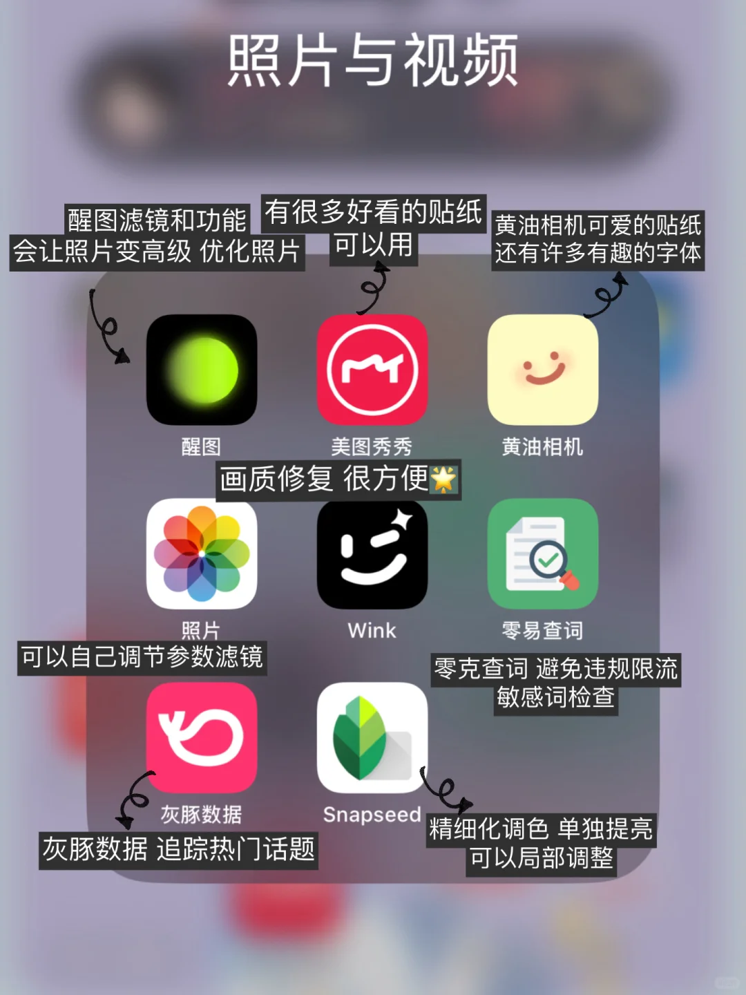 分享5个我做plog博主 快速📈粉的工具