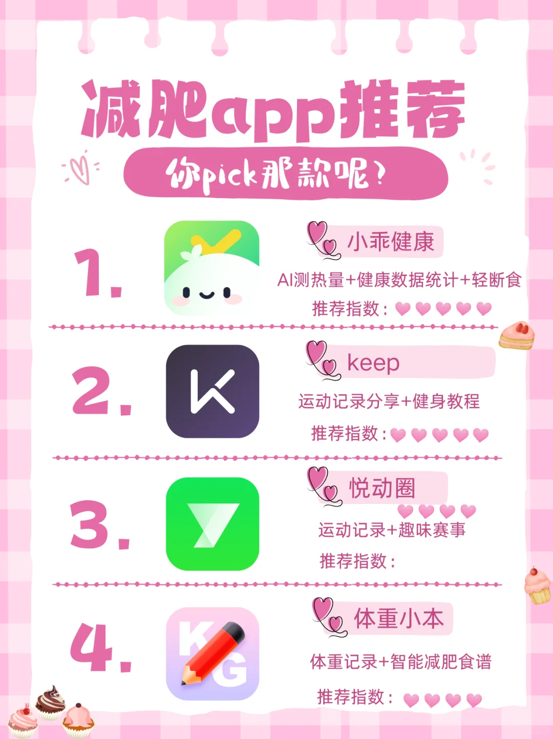 推荐几款免费的健身app，看看有没有你pick