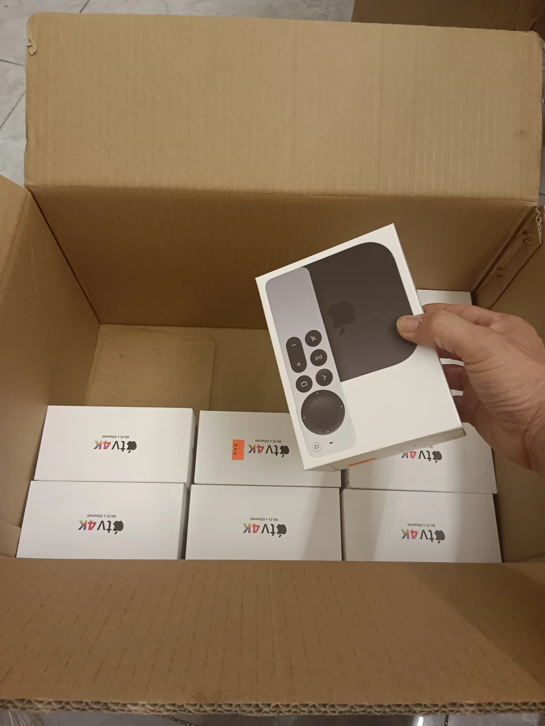 苹果TV电视盒 香港→大陆 清关服务