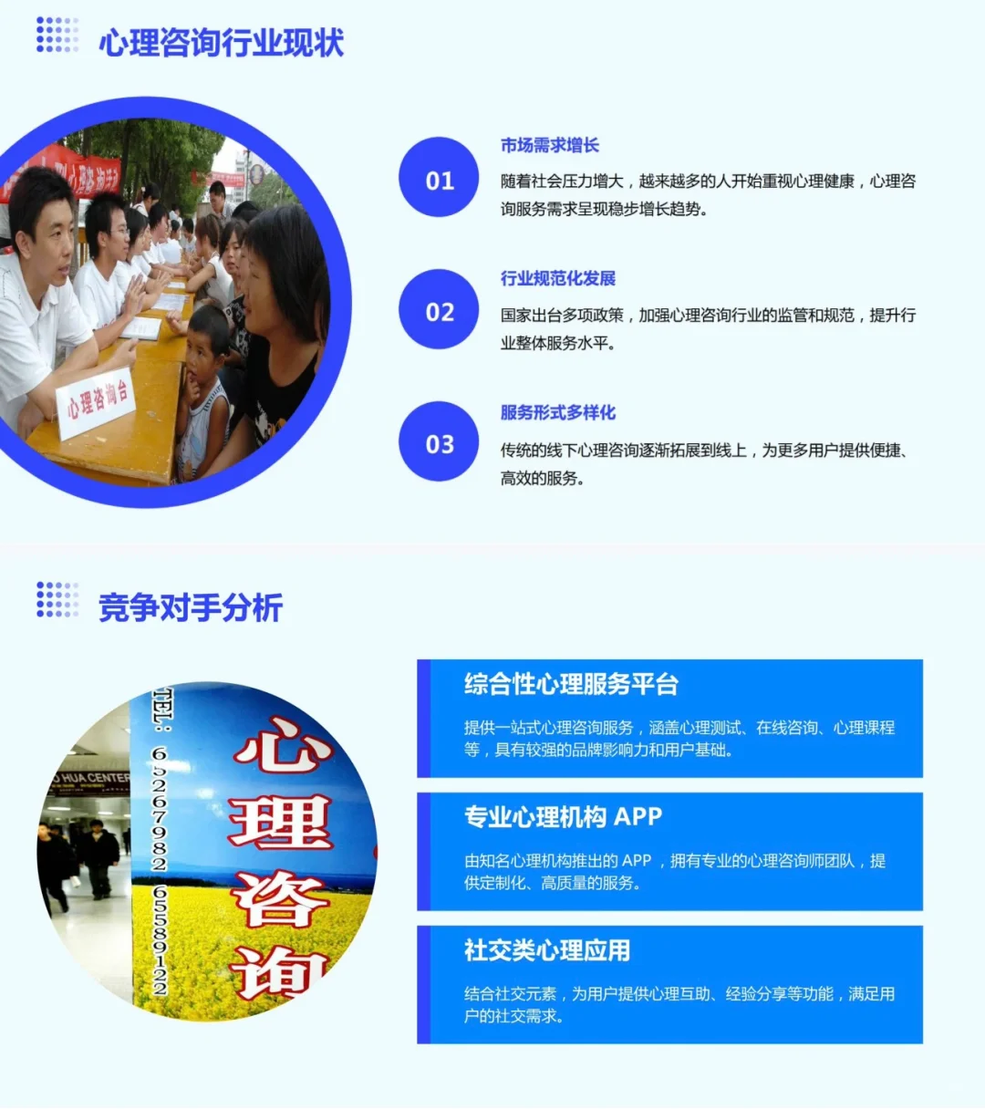 『心理咨询APP』创业计划书（word➕PPT）