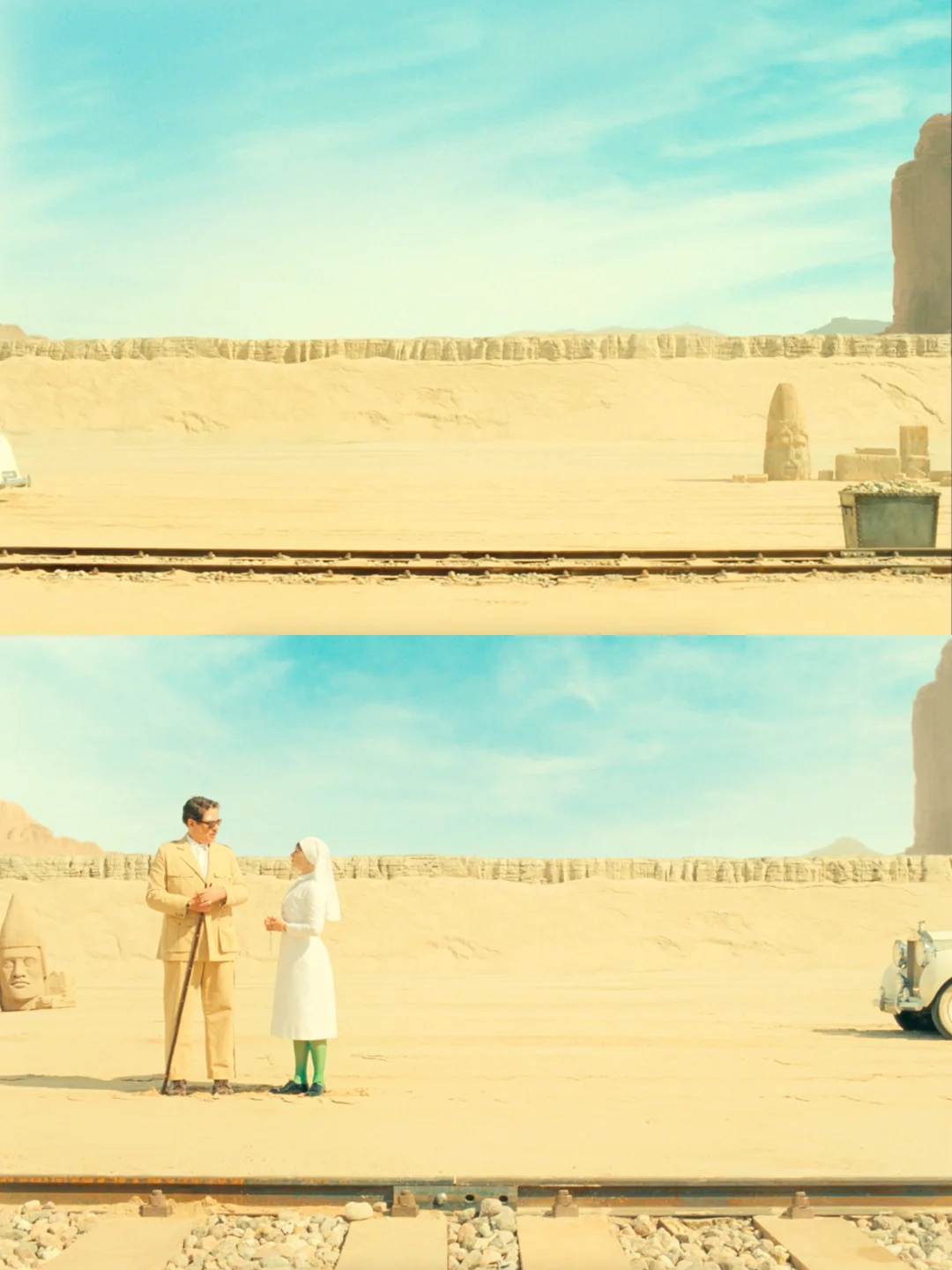 色彩构图惊艳，一部适合强迫症的电影...