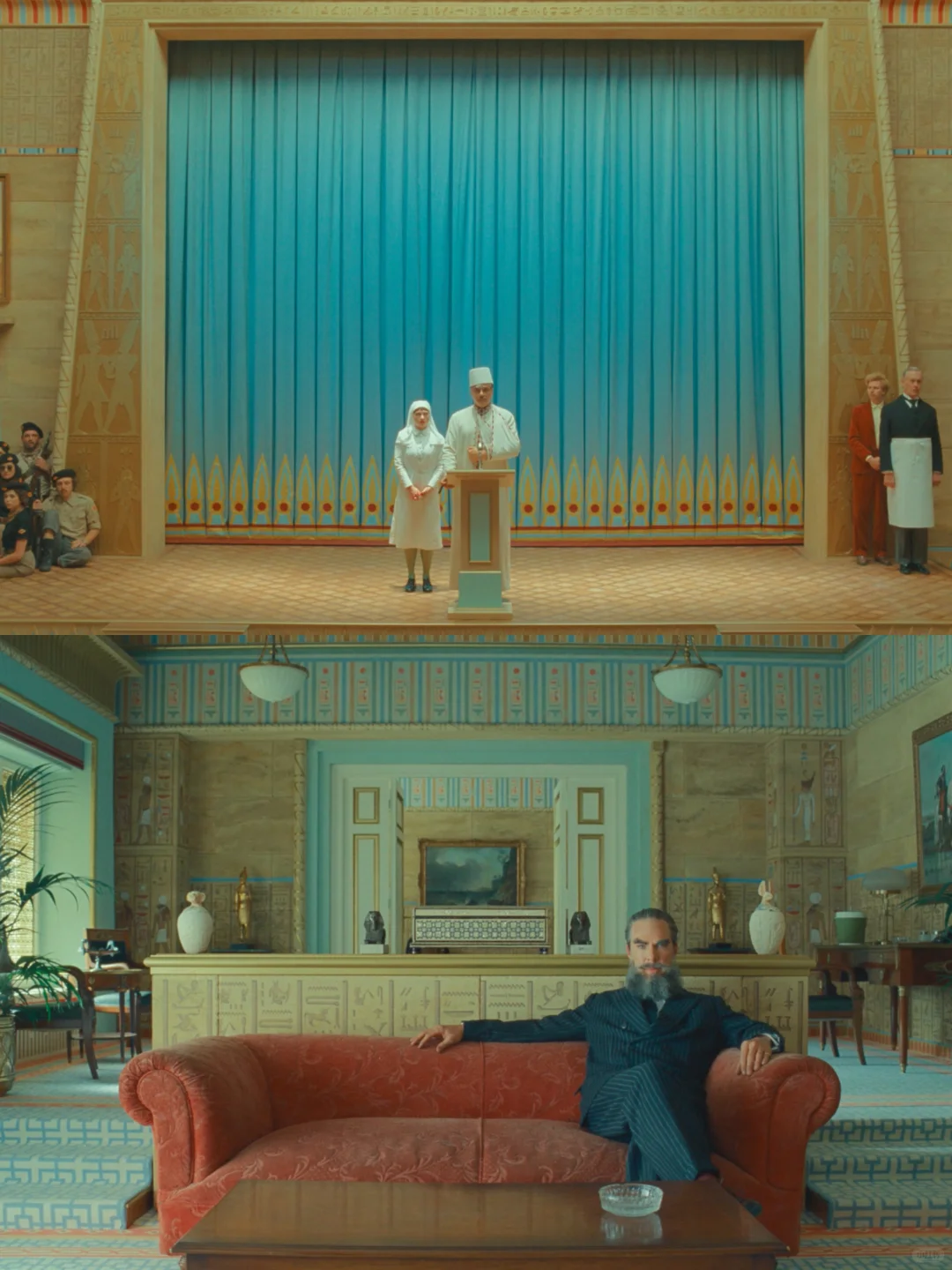 色彩构图惊艳，一部适合强迫症的电影...