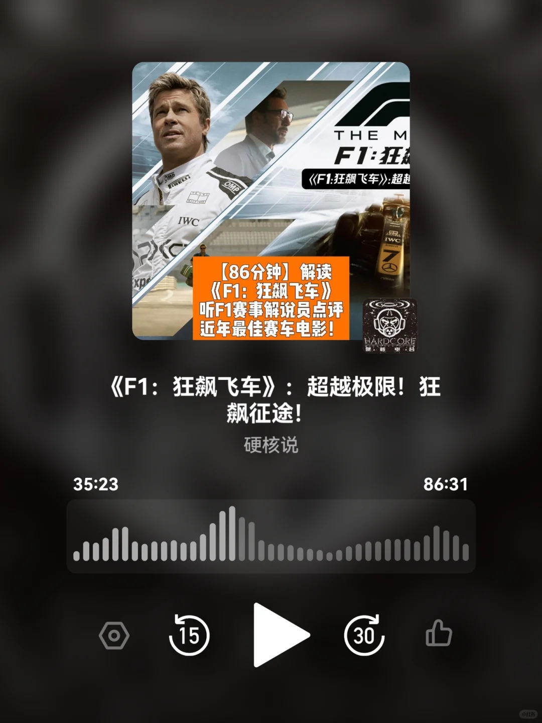 6月电影：F1小白看《狂飙飞车》