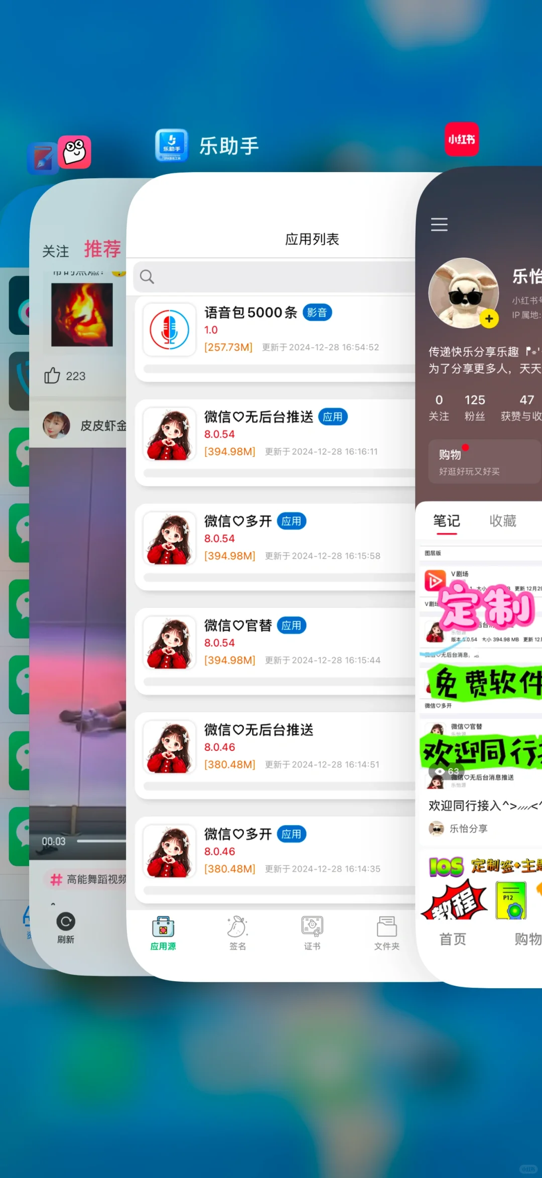 免费搭建签名网独立app内置软件源