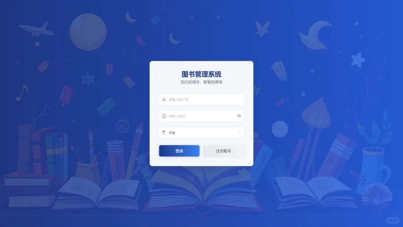 图书管理系统｜vue｜Java｜SpringBoot源码