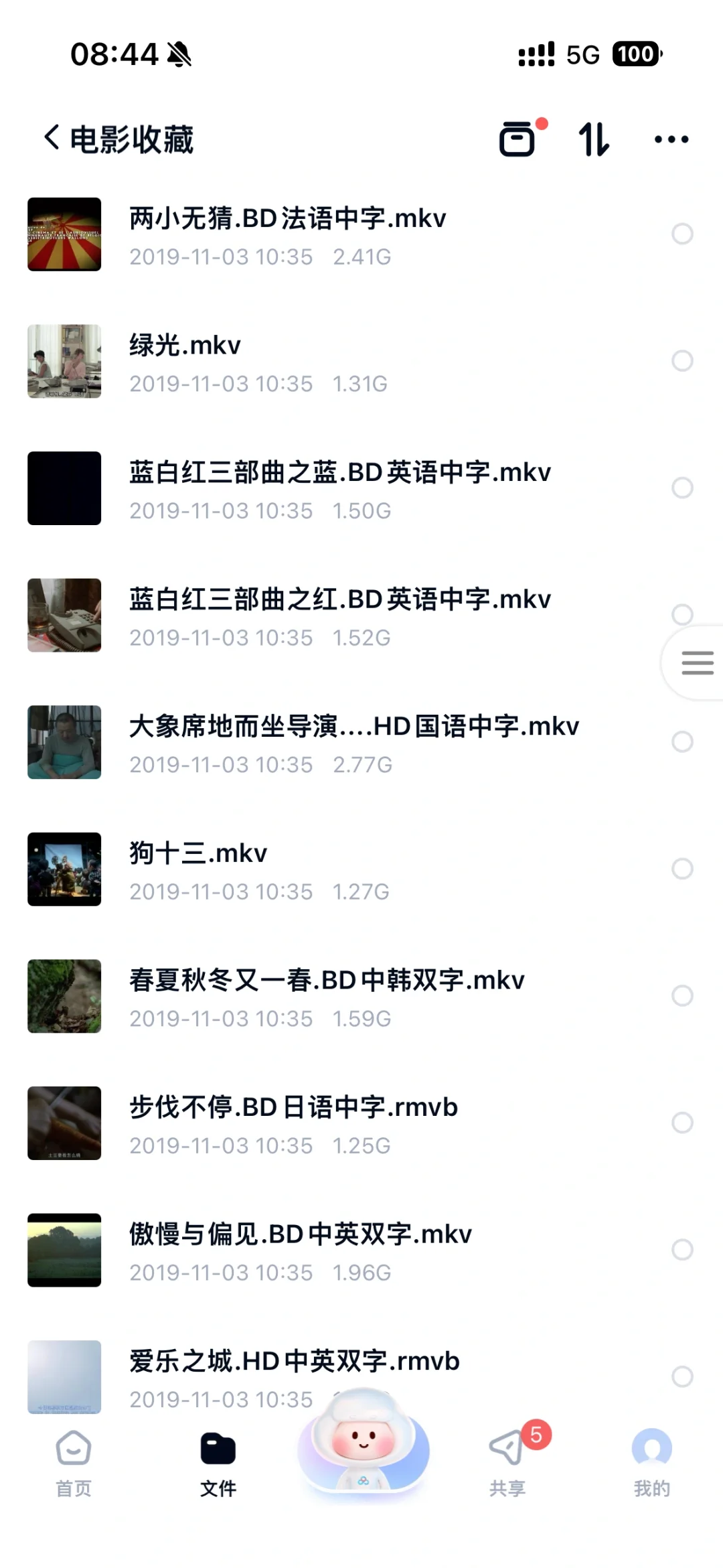 🤘以电影交友|分享自己的50部电影私藏