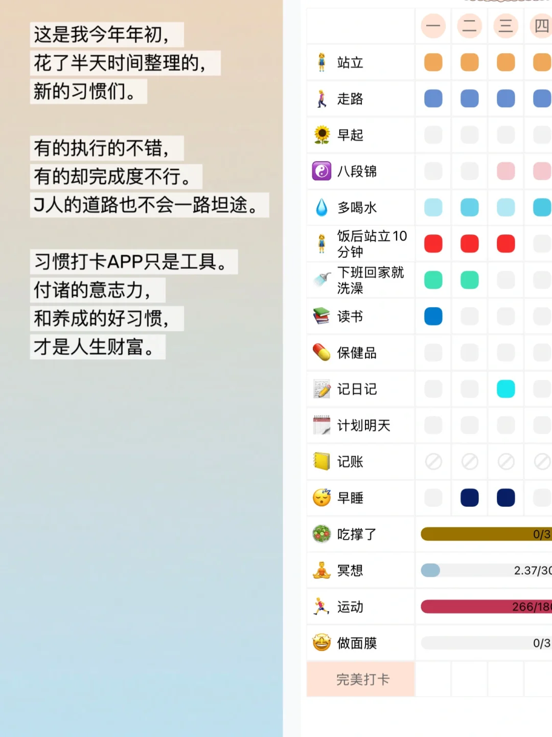 从三分钟热度到900天自律｜我的本命打卡APP