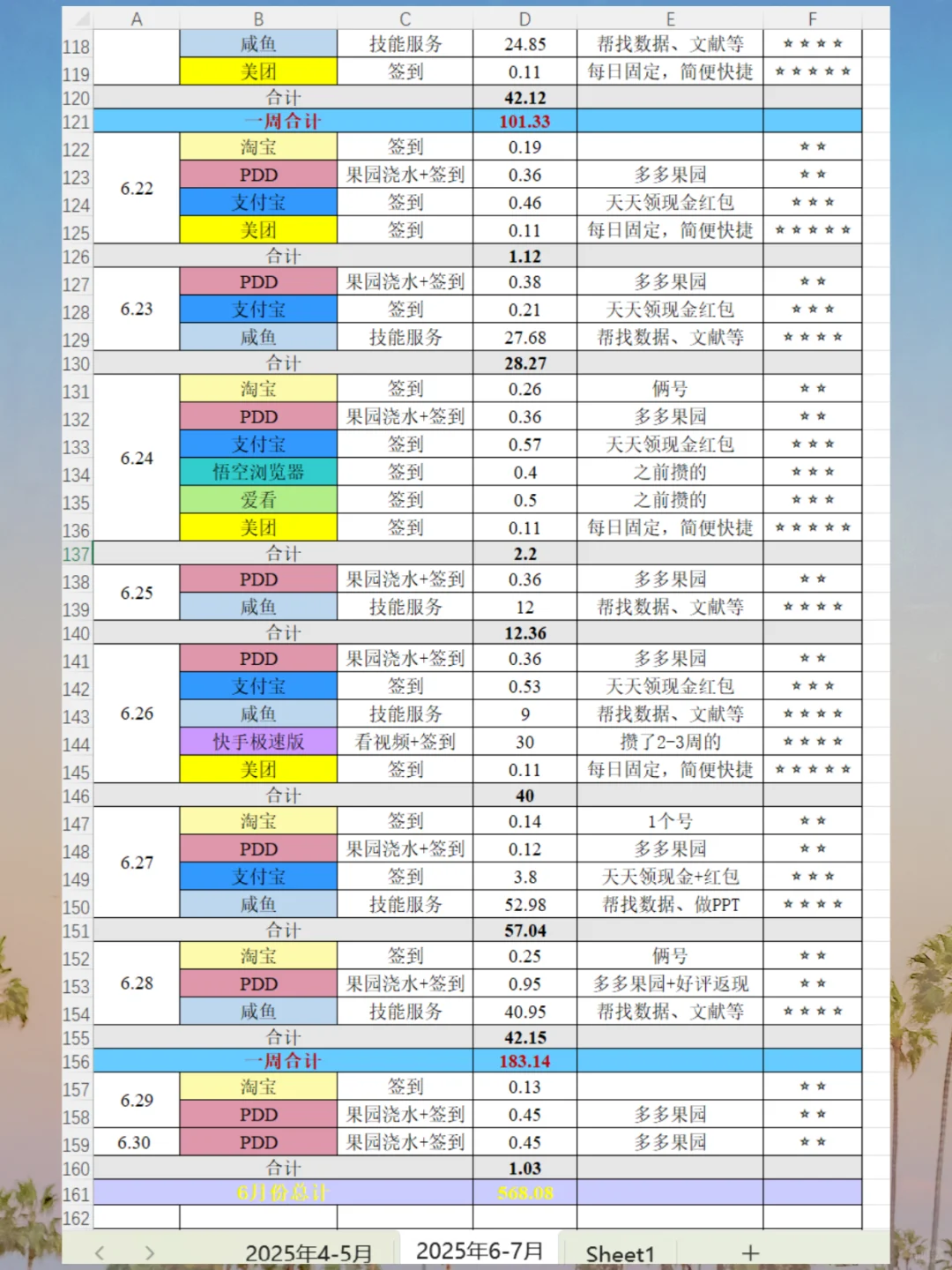 每日低保：自留薅羊毛APP第二弹