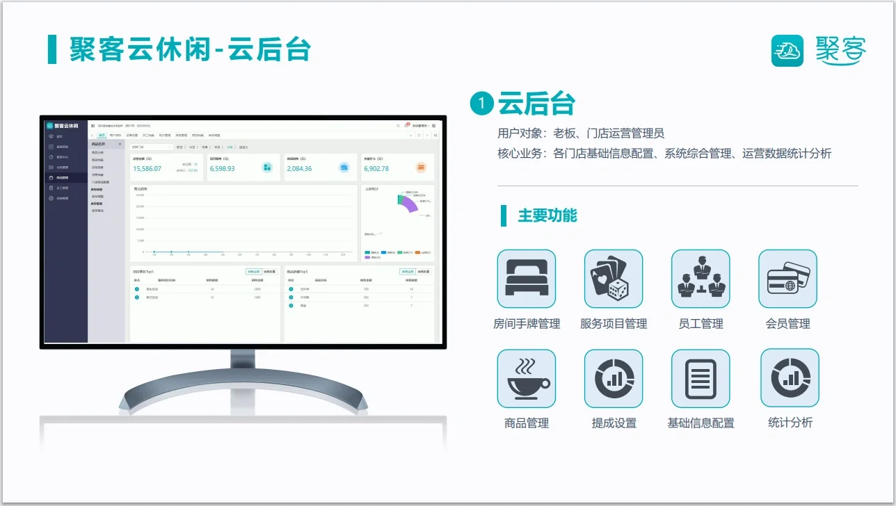 足浴采耳按摩管理软件