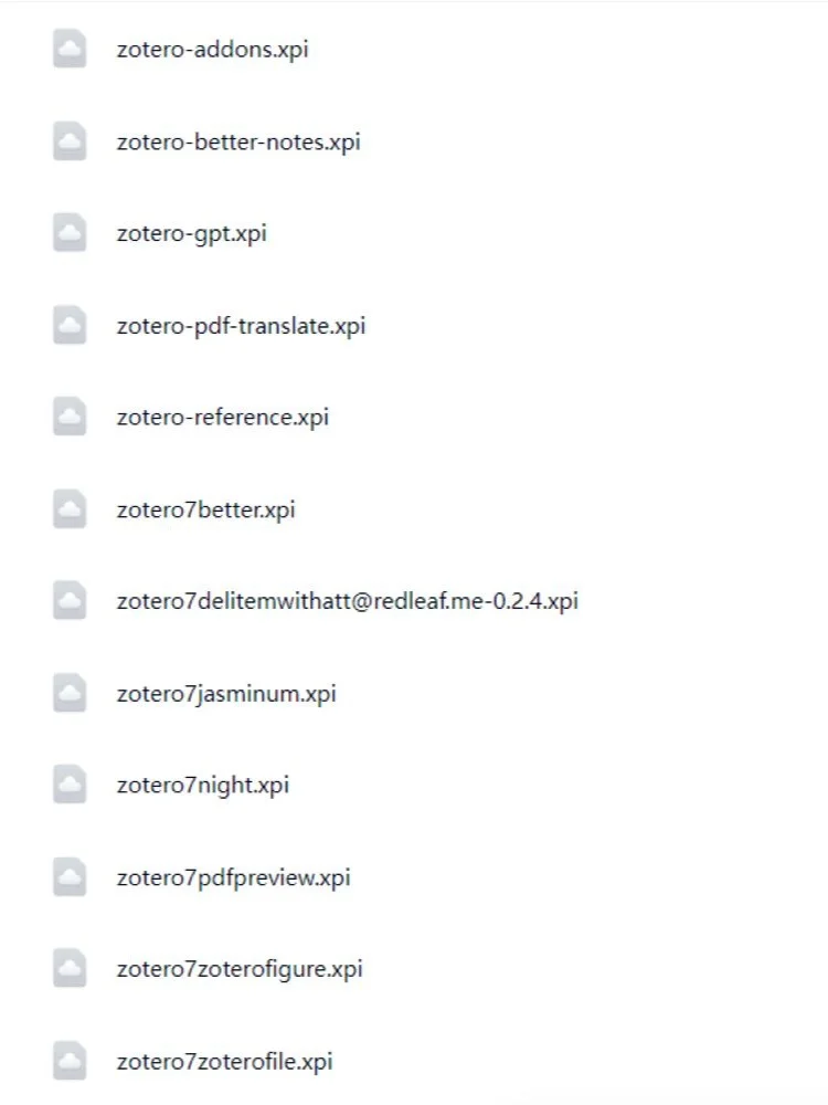 zotero插件合集，MacOS和Windows双版本