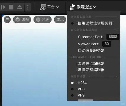 UE 像素流送插件部署（一）