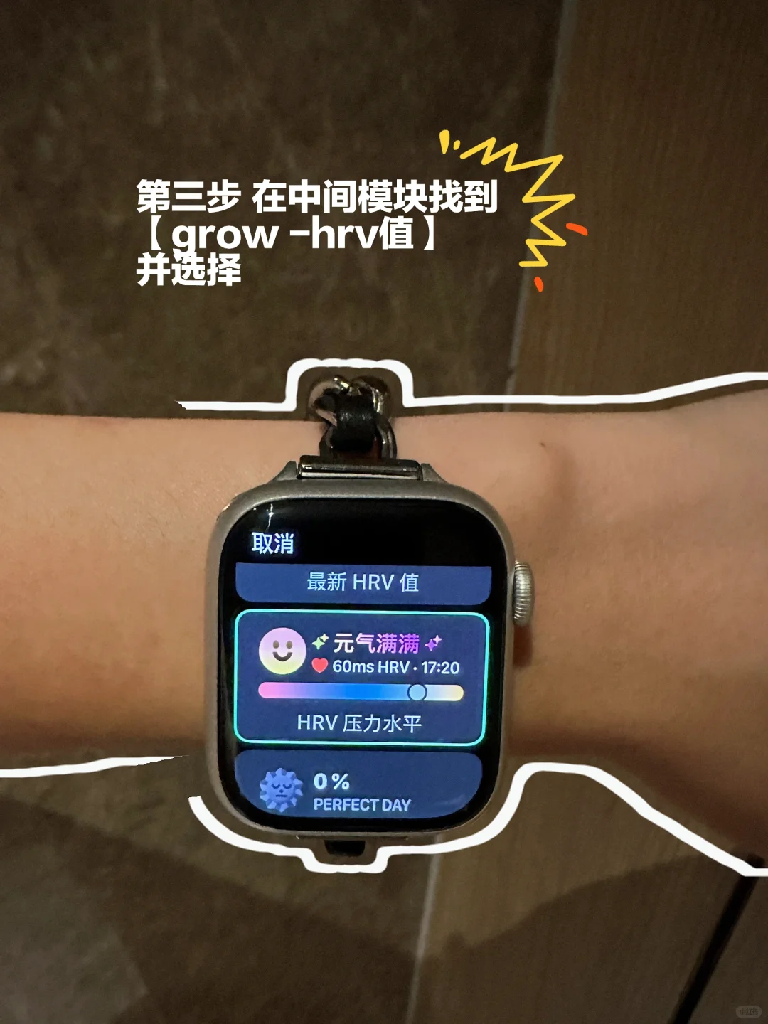 Apple Watch｜表盘小插件_grow