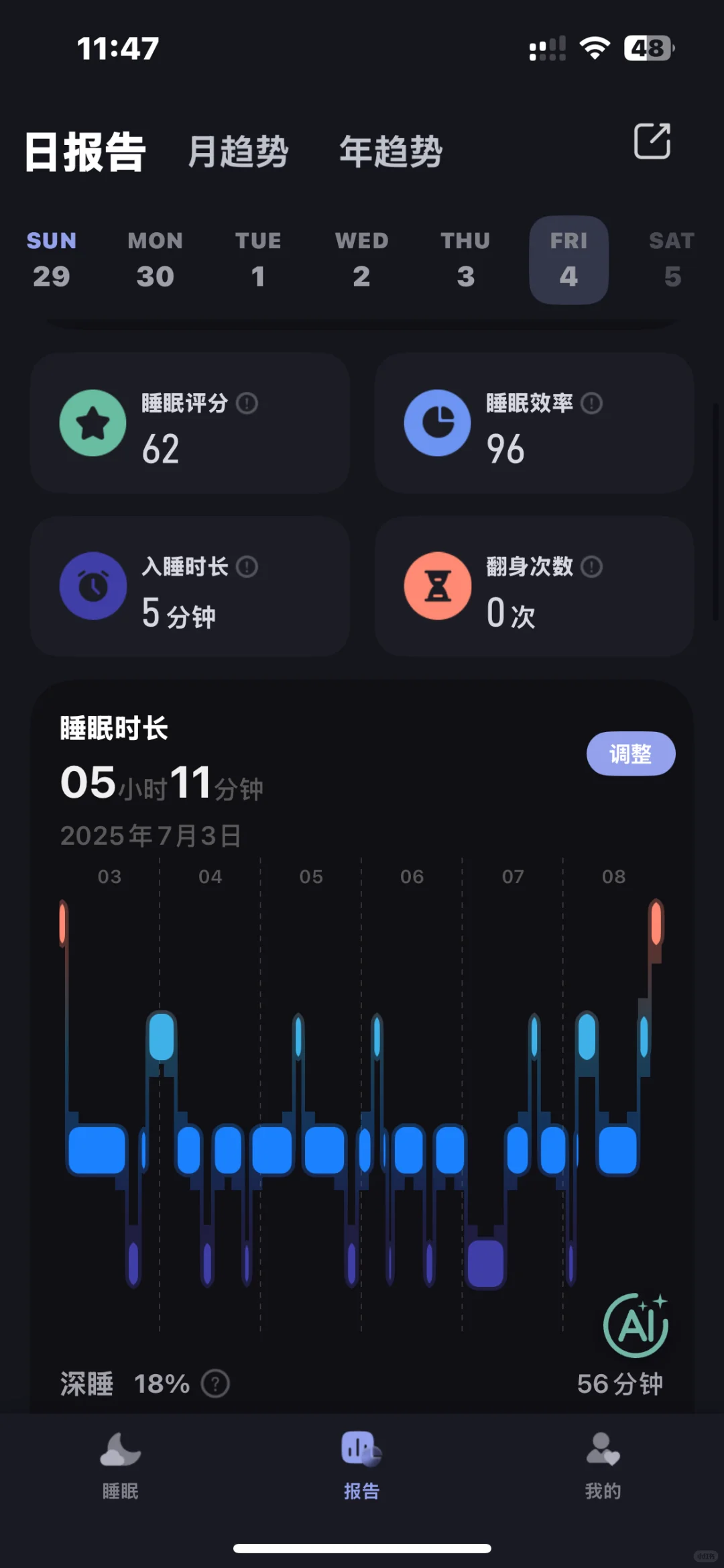 ios记录睡眠app