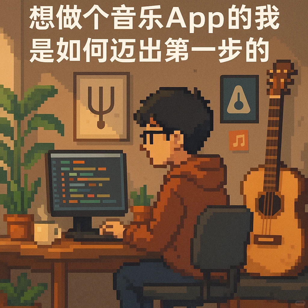 想做个音乐App的我，是如何迈出第一步的