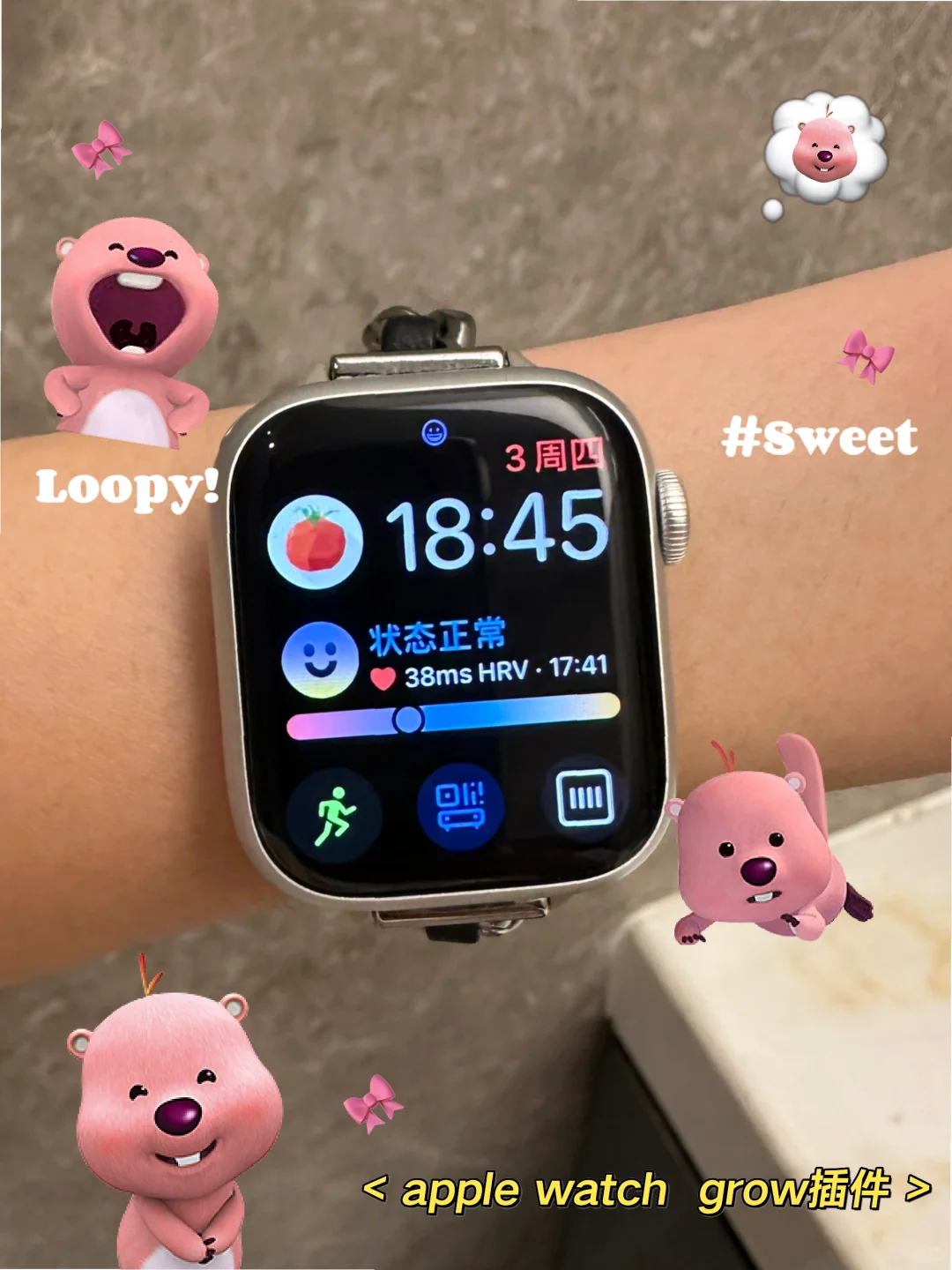 Apple Watch｜表盘小插件_grow
