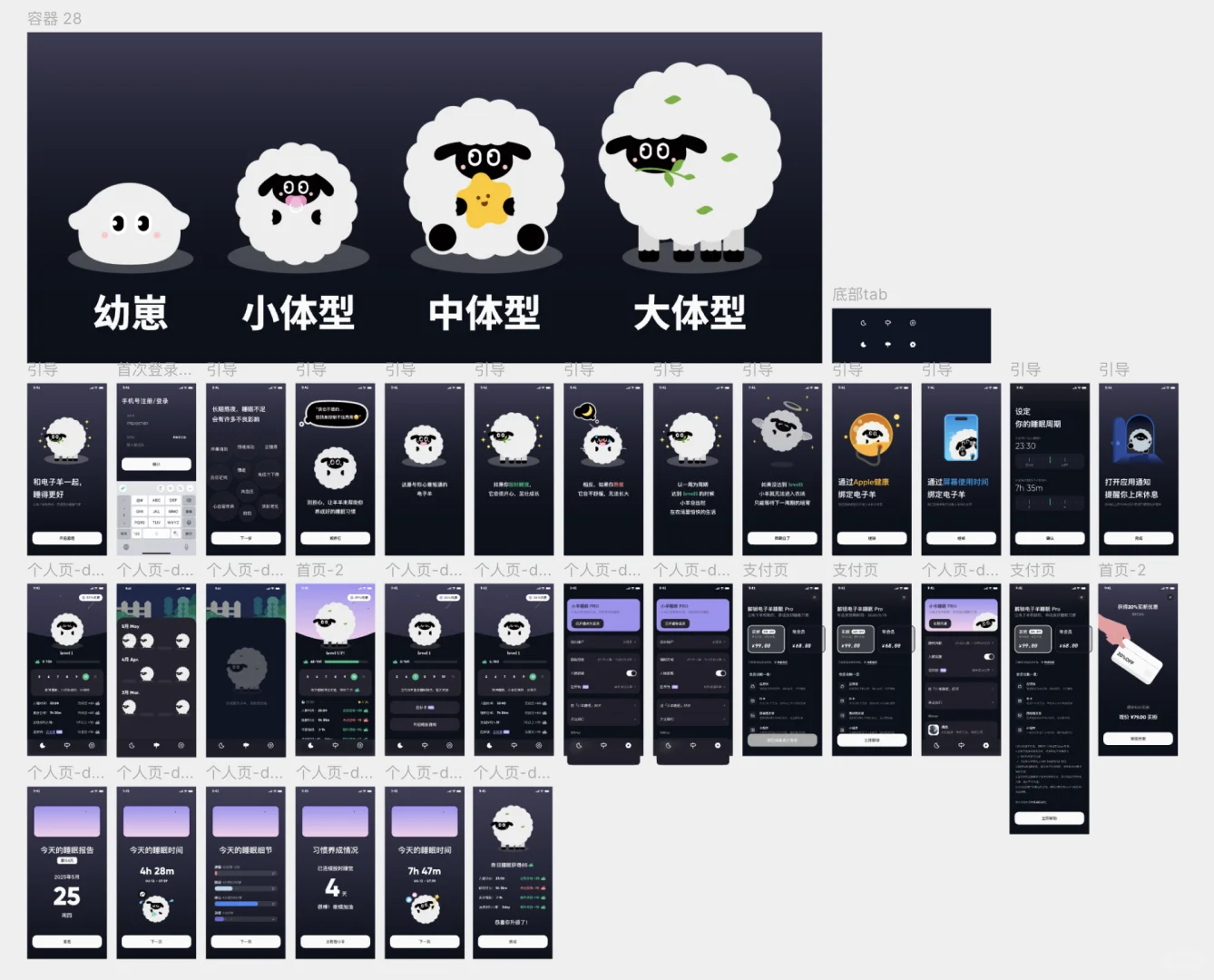 新的睡眠App设计稿已经完成,正在开发中!