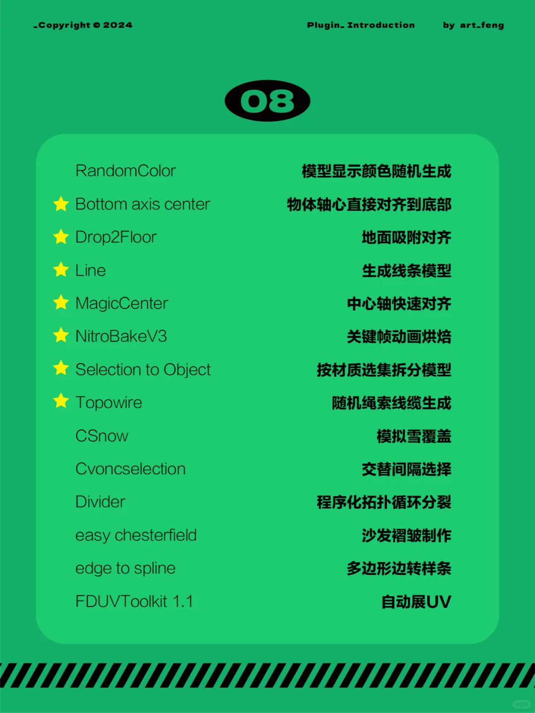 C4D2024可用插件推荐｜C4D自学之路