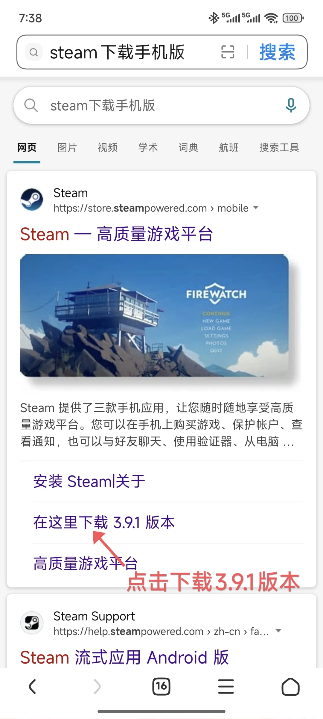 下载手机Steam版