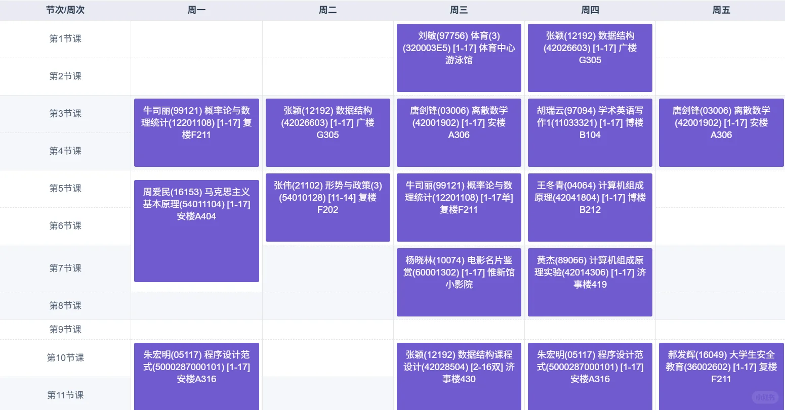 同济大三软件工程，终于结束了所有课程！