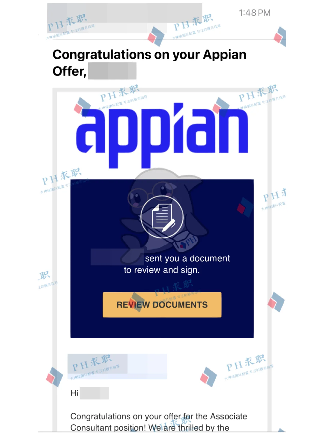 努力终有回报🫶🏻上岸Appian咨询岗啦