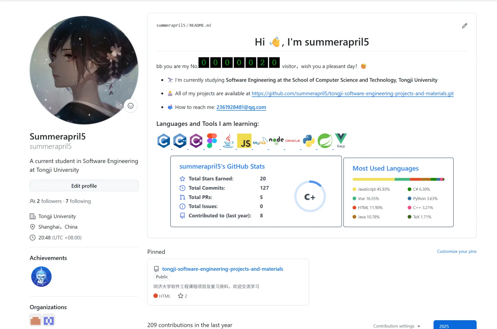 同济大三软件工程，终于结束了所有课程！