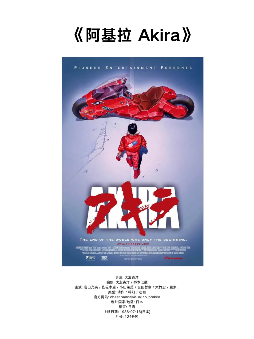 10部已成为世界级灵感的日本动画