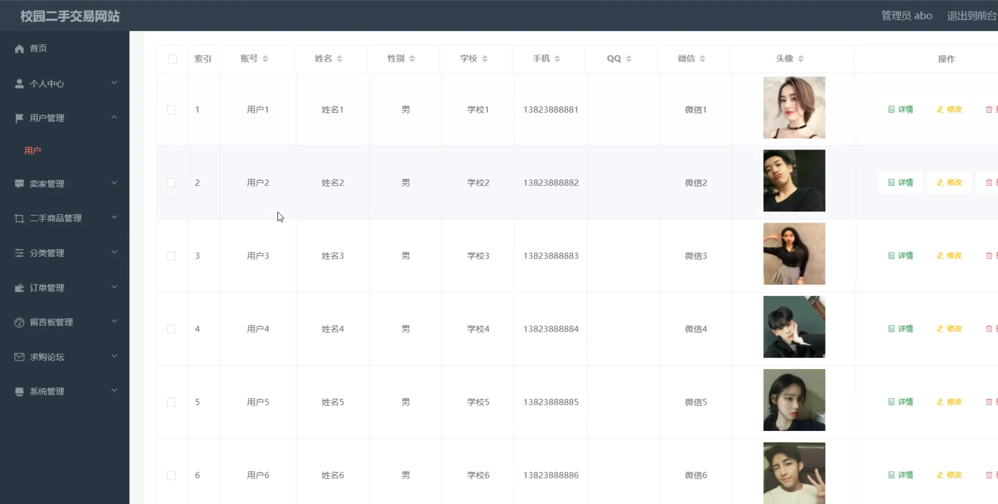 基于SSM框架的二手物品交易系统源码
