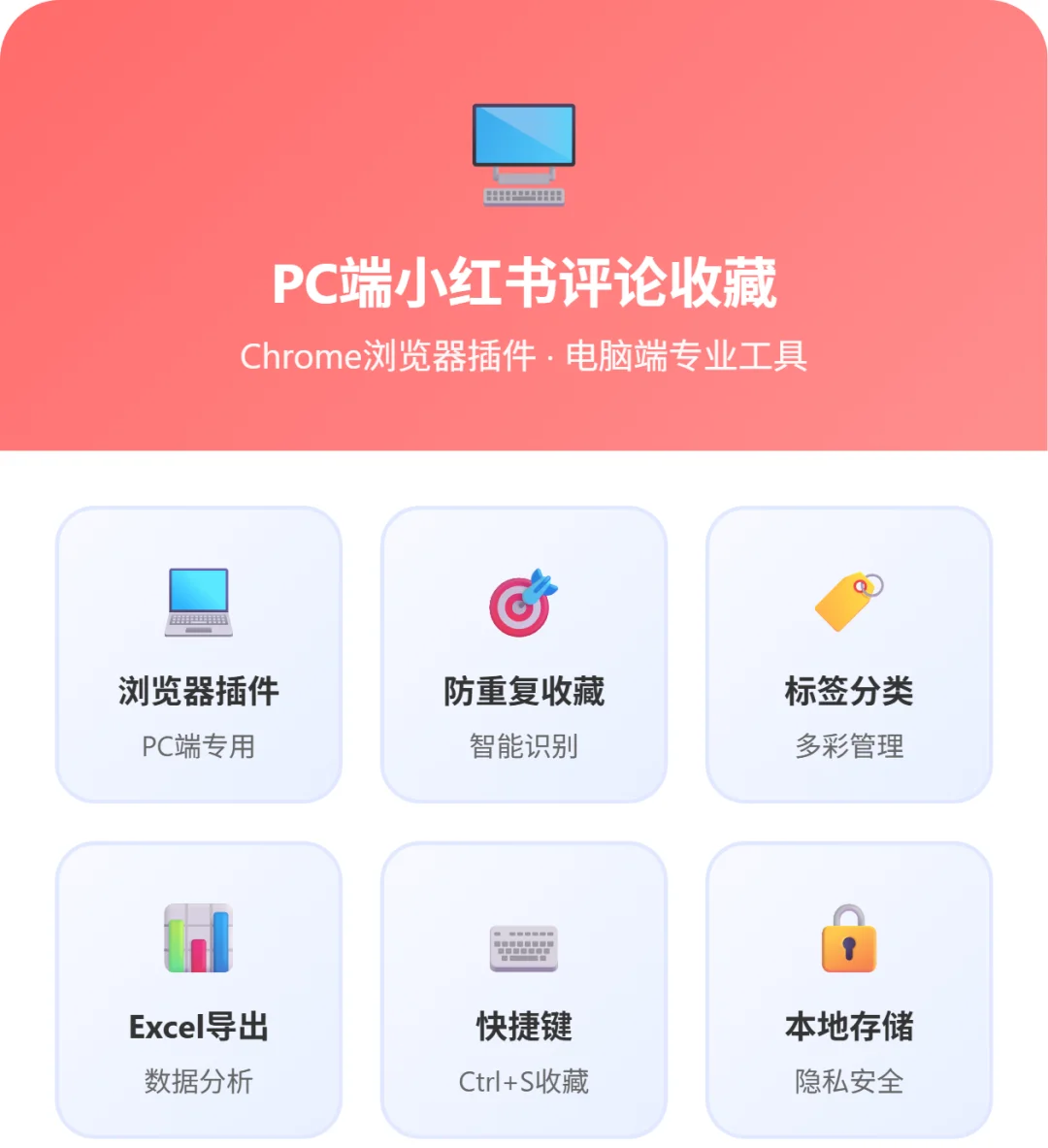 小红书评论收藏插件更新！告别手机截图时代