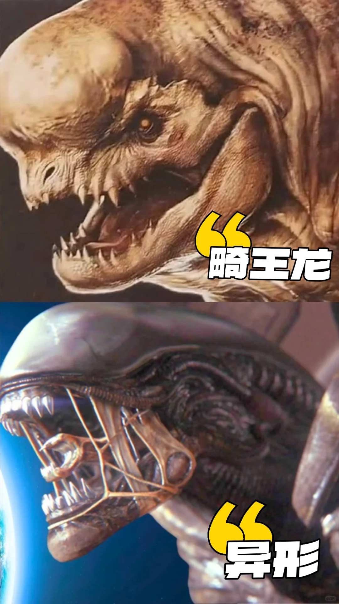 🇲🇾就只有我觉得有点相似吗🦖👽🤣🤣