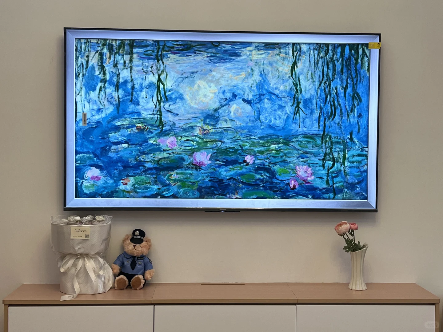 🏠装修日记day132 壁纸电视无杂线的秘密✨