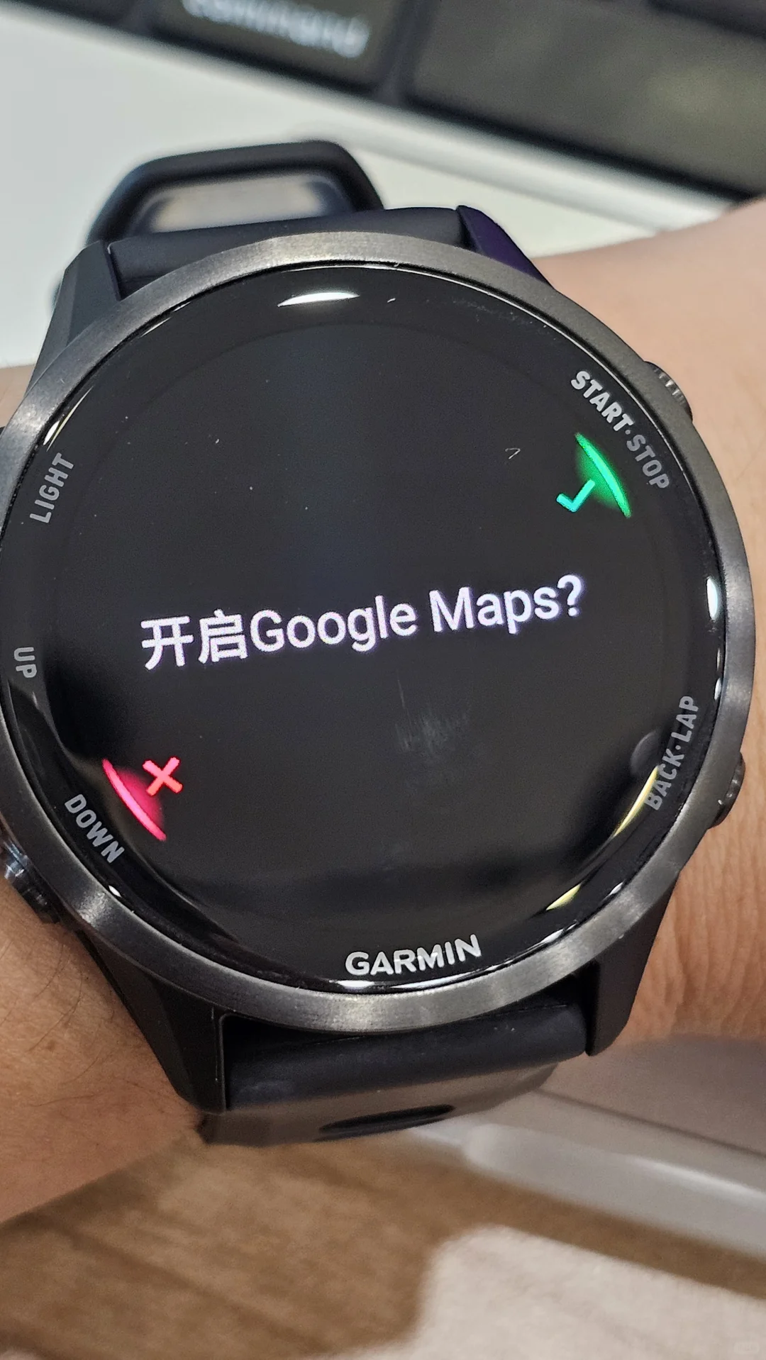 谷歌真的给Garmin手表带来了地图应用