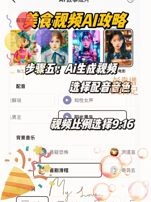 宅家做美食博主！AI神器让我每天躺平出片✨