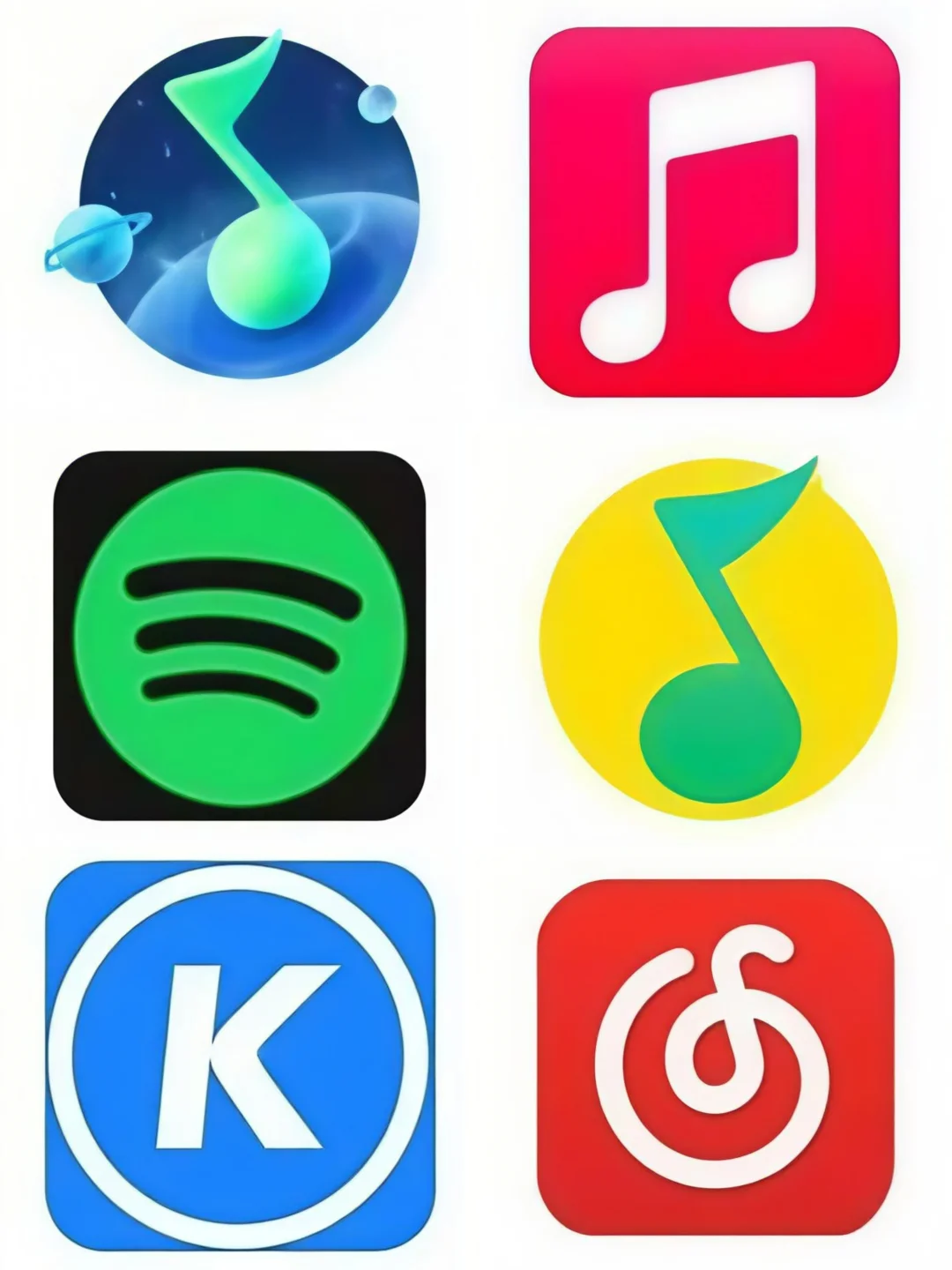 一众音乐类APP，你最爱用哪个？
