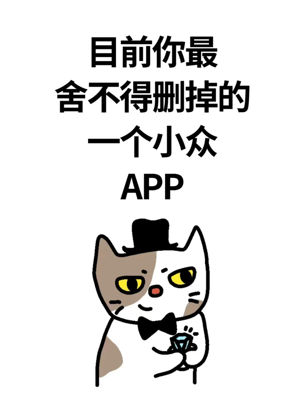 目前你最舍不得删的小众app是什么呀
