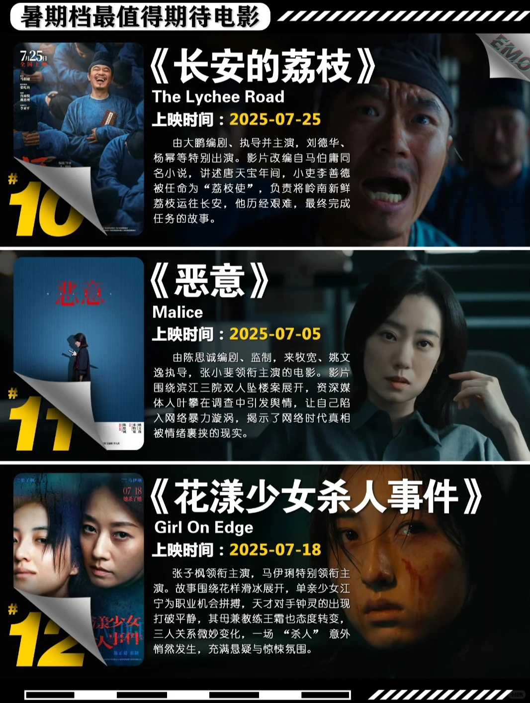 2025暑期档 最值得期待的电影都在这啦😍