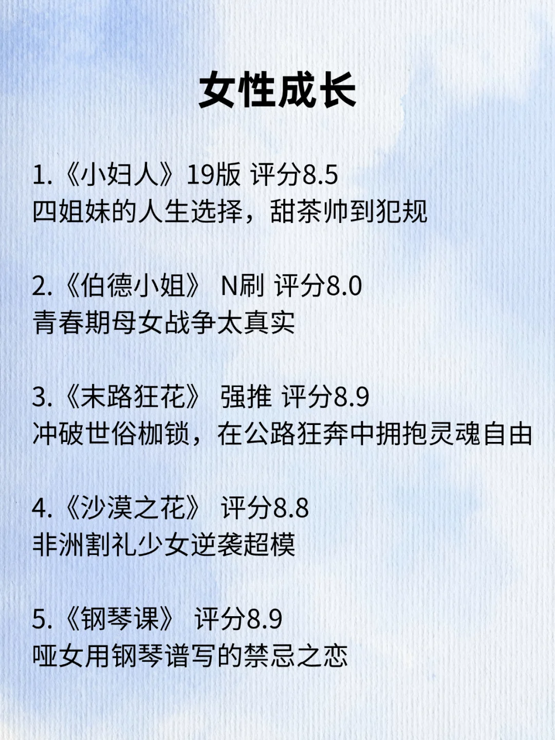 脑子真会变快的40部电影，一定要看!