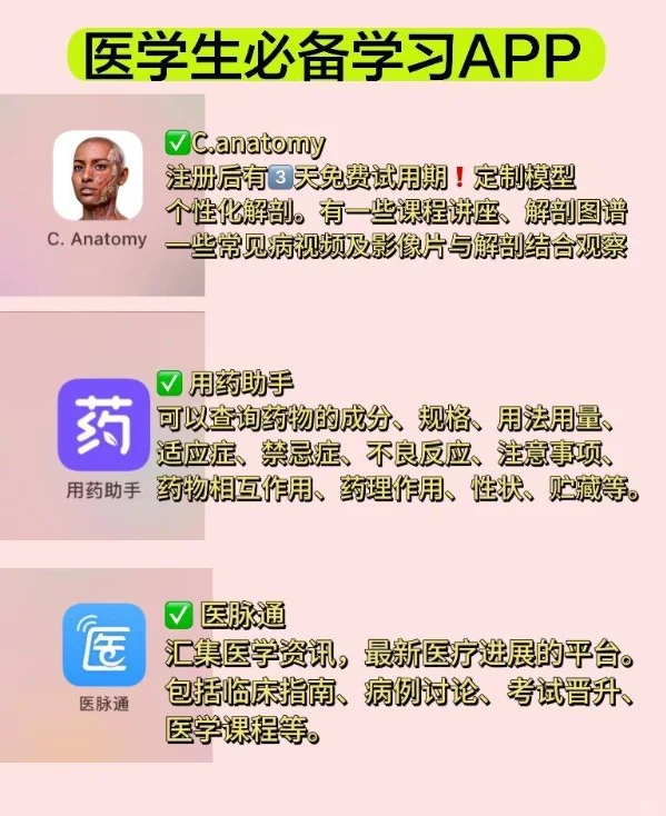 医学生｜必备的宝藏学习APP✅【精品版】